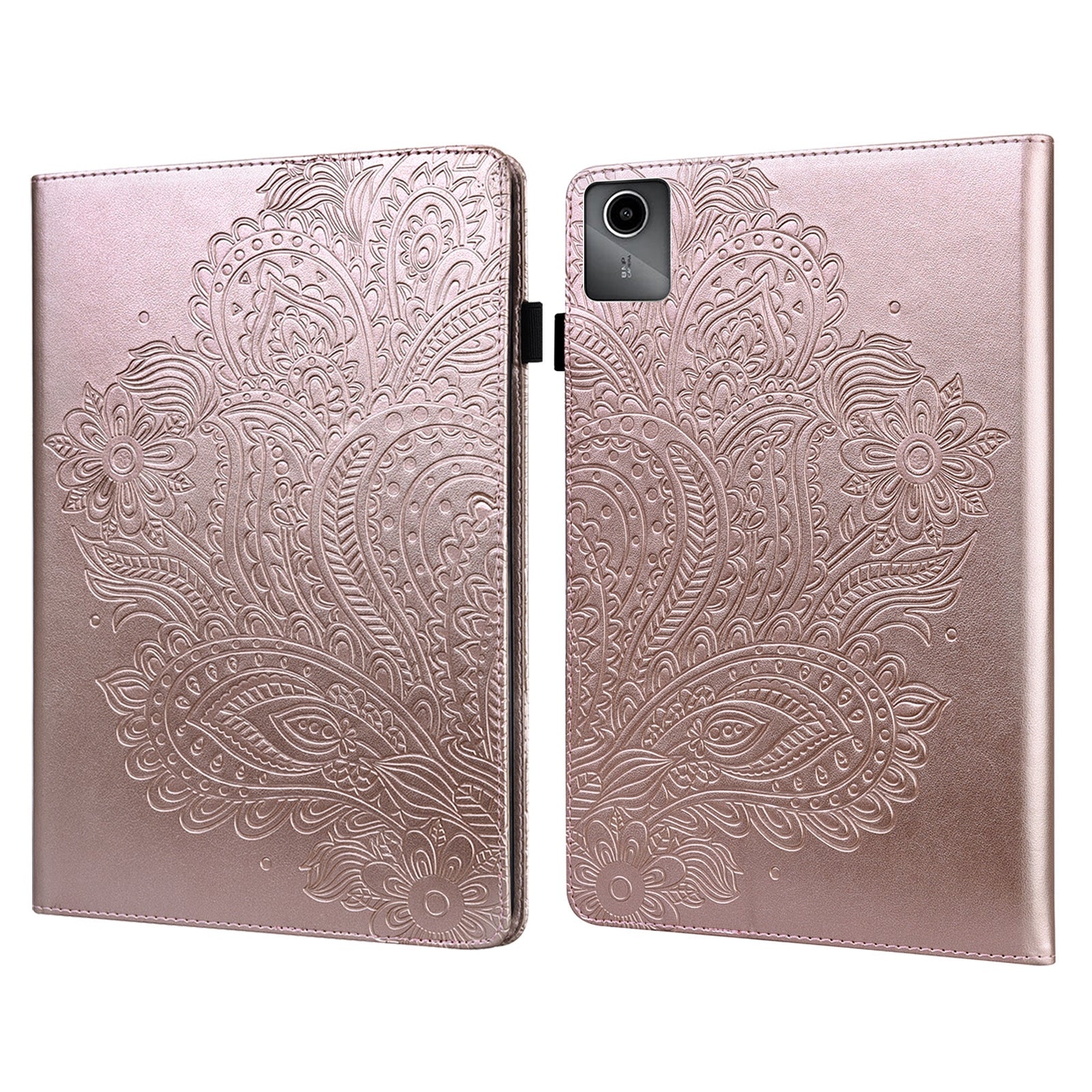 For Lenovo Tab M11 / Xiaoxin Pad 11 2024 Case Flower Pattern PU Leather Stand Tablet Cover For Lenovo Tab M11 / Xiaoxin Pad 11 2024 Case Flower Pattern PU Leather Stand Tablet Cover